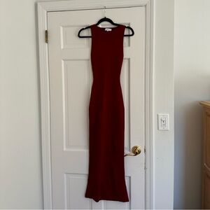 WeWoreWhat Burgundy Maxi Dress